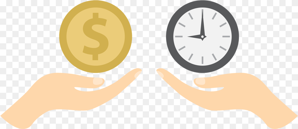 Money With Transparent Background Happy, Analog Clock, Clock Png Image