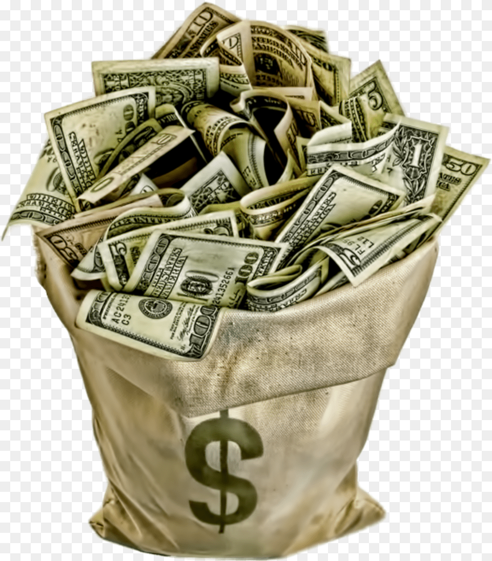 Moneybag Bag Money Dinero Dengi Dengi Stacks Supreme, Dollar Free Transparent Png