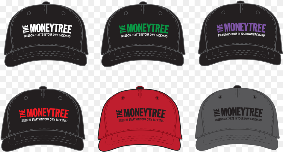 Moneytree Hat Mockup Baseball Cap, Baseball Cap, Clothing, Swimwear, Device Free Png