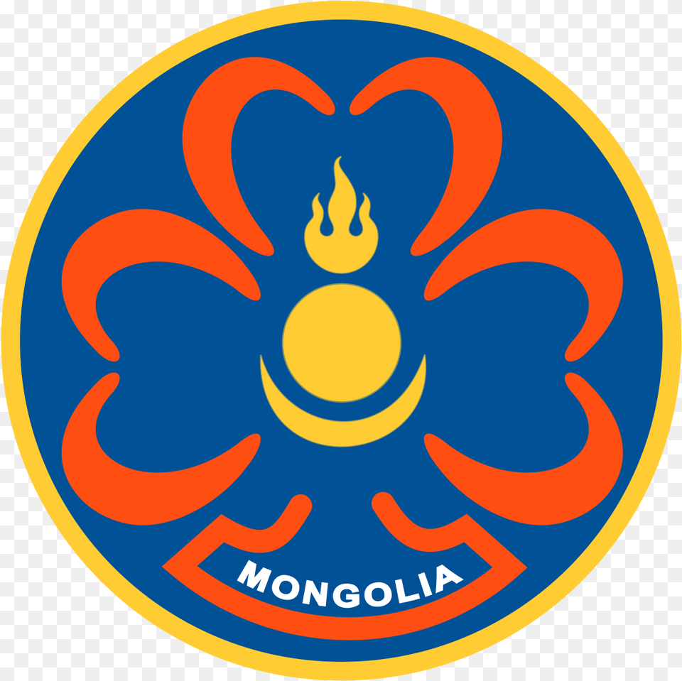 Mongolia Flag, Badge, Emblem, Logo, Symbol Free Png
