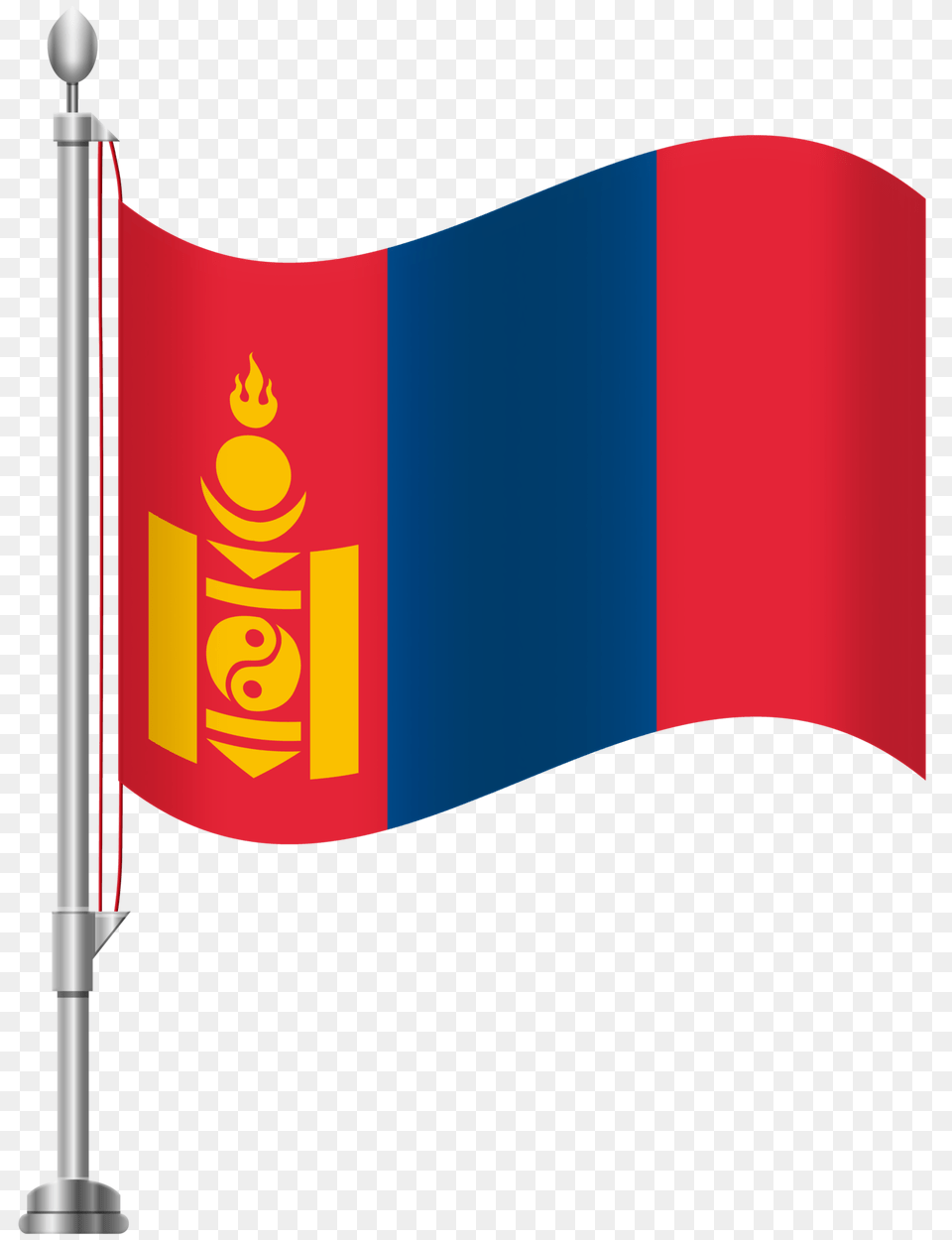 Mongolia Flag Clipart Thank You Png