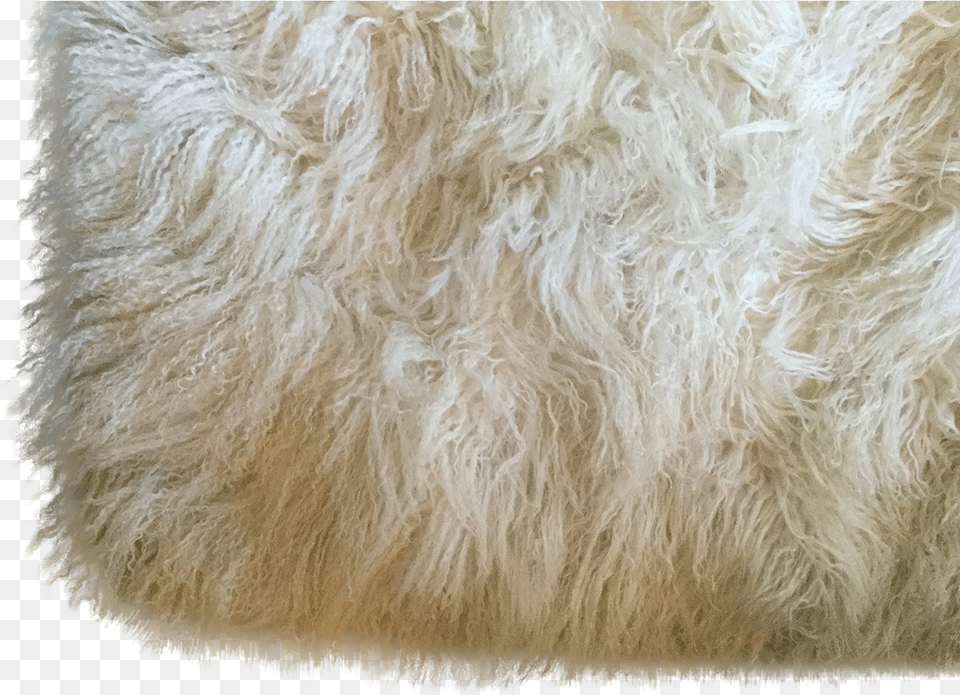 Mongolian Lambskin Rug In Ivory For Floor Accessories, Clothing, Fur, Texture, Home Decor Png Image