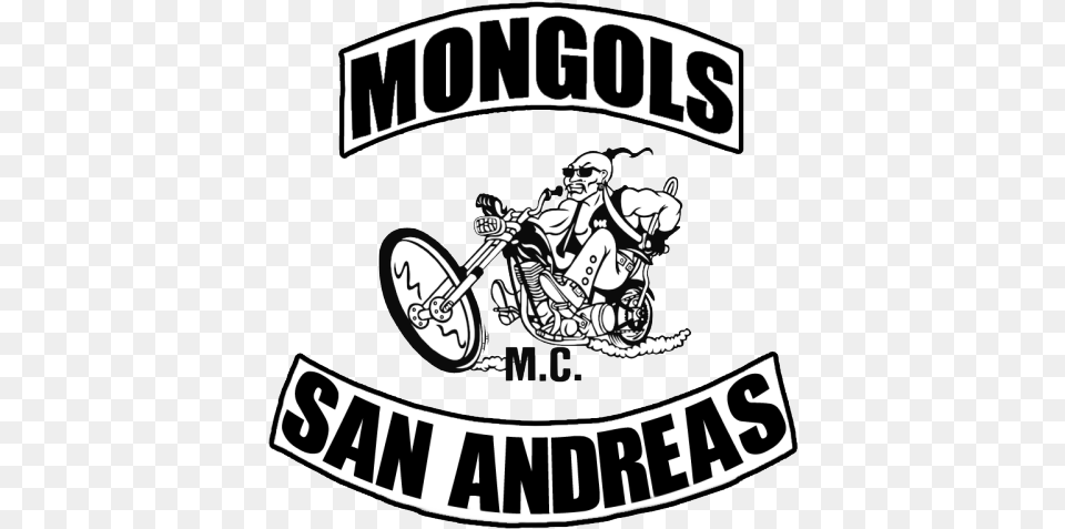 Mongols Motorcycle Club Factions Archive Gta World Mongols Mc, Baby, Person, Logo, Face Free Transparent Png