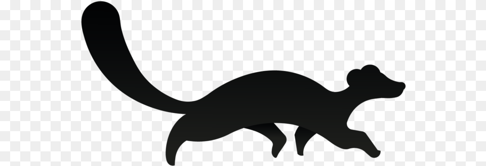 Mongoose Full Black2x Long Tail Mixers Logo, Animal, Mammal, Fish, Sea Life Png Image