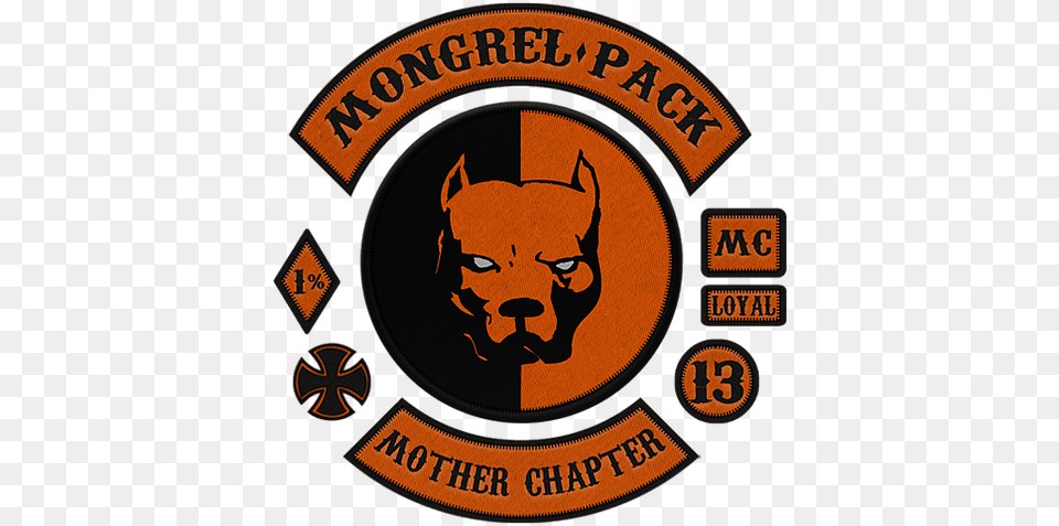 Mongrel Pack Mc Recruiting Gta V Crews Language, Badge, Logo, Symbol, Emblem Free Transparent Png