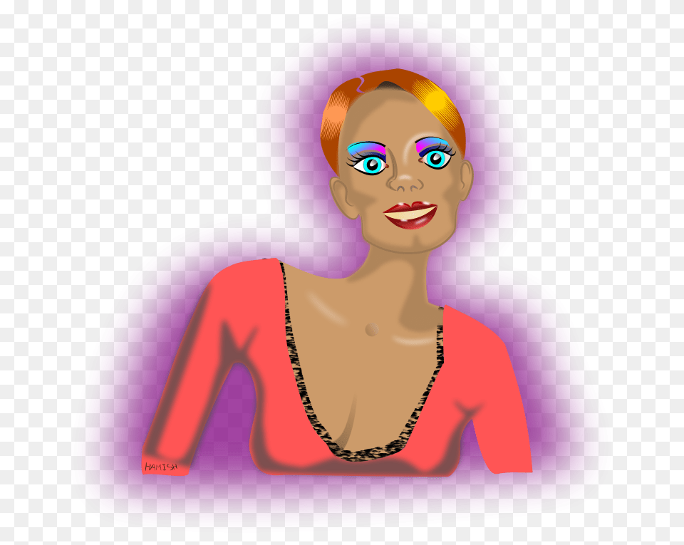 Monica, Purple, Adult, Female, Person Free Png