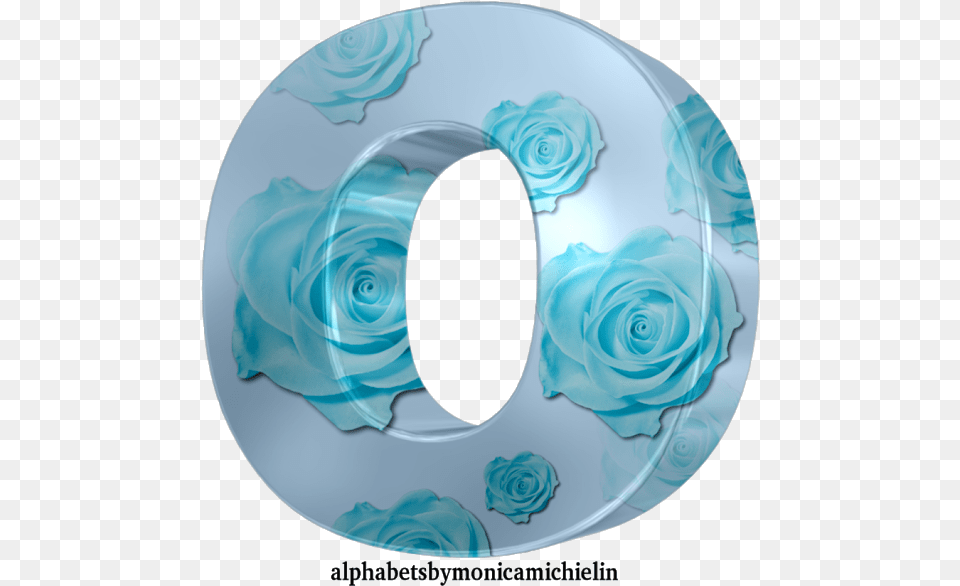 Monica Michielin Alfabetos Blue Roses Pastel Alphabet Decorative, Turquoise, Cushion, Home Decor, Plate Free Transparent Png