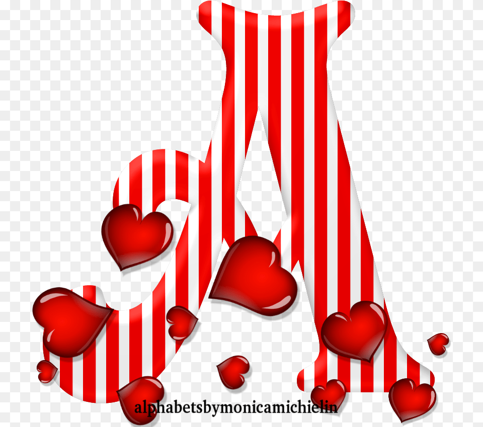 Monica Michielin Alfabetos Download Full Red Hearts Clip Art, Circus, Leisure Activities, Food, Sweets Free Png