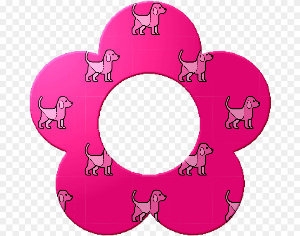 Monica Michielin Alphabets Pink Dog Puppy Alphabet Icons Dot, Home Decor, Purple, Animal, Canine Free Transparent Png