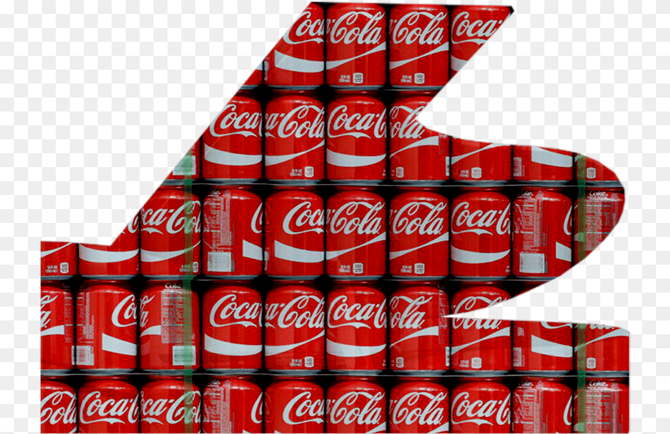 Monica Michielin Alphabets Red Coca Cola In Can Coke Language, Beverage, Soda, Tin Png Image