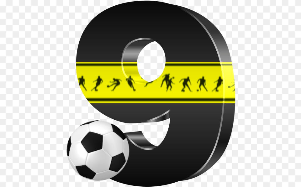 Monica Michielin Alphabets Yellow And Black Soccer Football For Soccer, Ball, Soccer Ball, Sport, Person Free Transparent Png