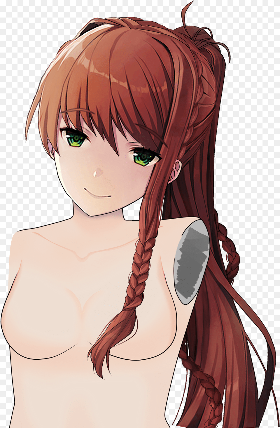Monika After Story Nude Sprite For Women, Book, Comics, Publication, Adult Png Image