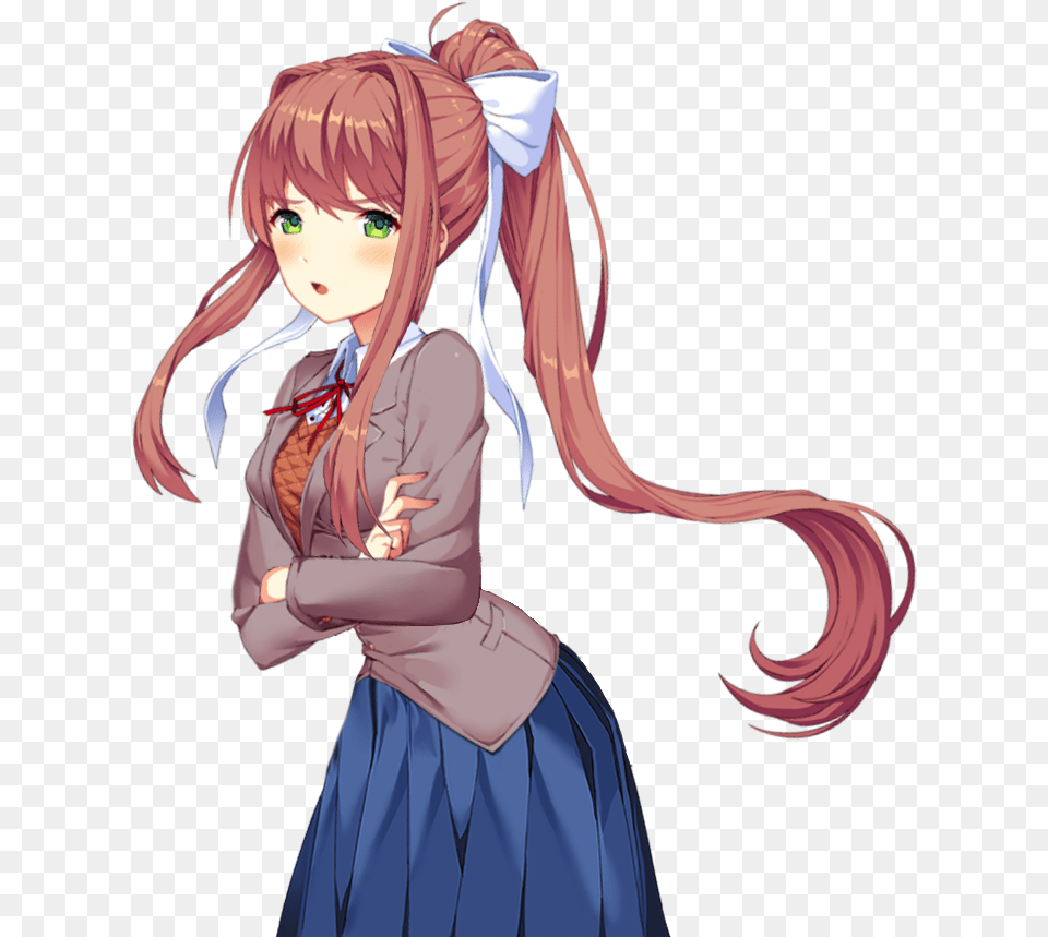 Monika Ddlc Full Body, Publication, Book, Comics, Adult Png