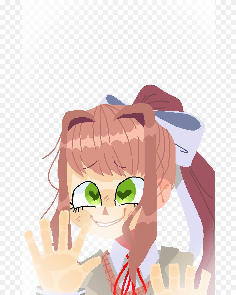 Monika Loves You Cartoon, Book, Comics, Graduation, People Free Transparent Png