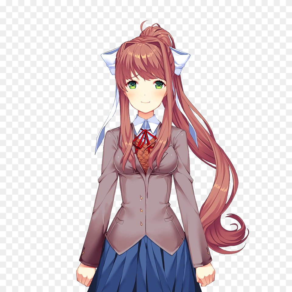 Monika Sprites, Publication, Book, Comics, Adult Free Png