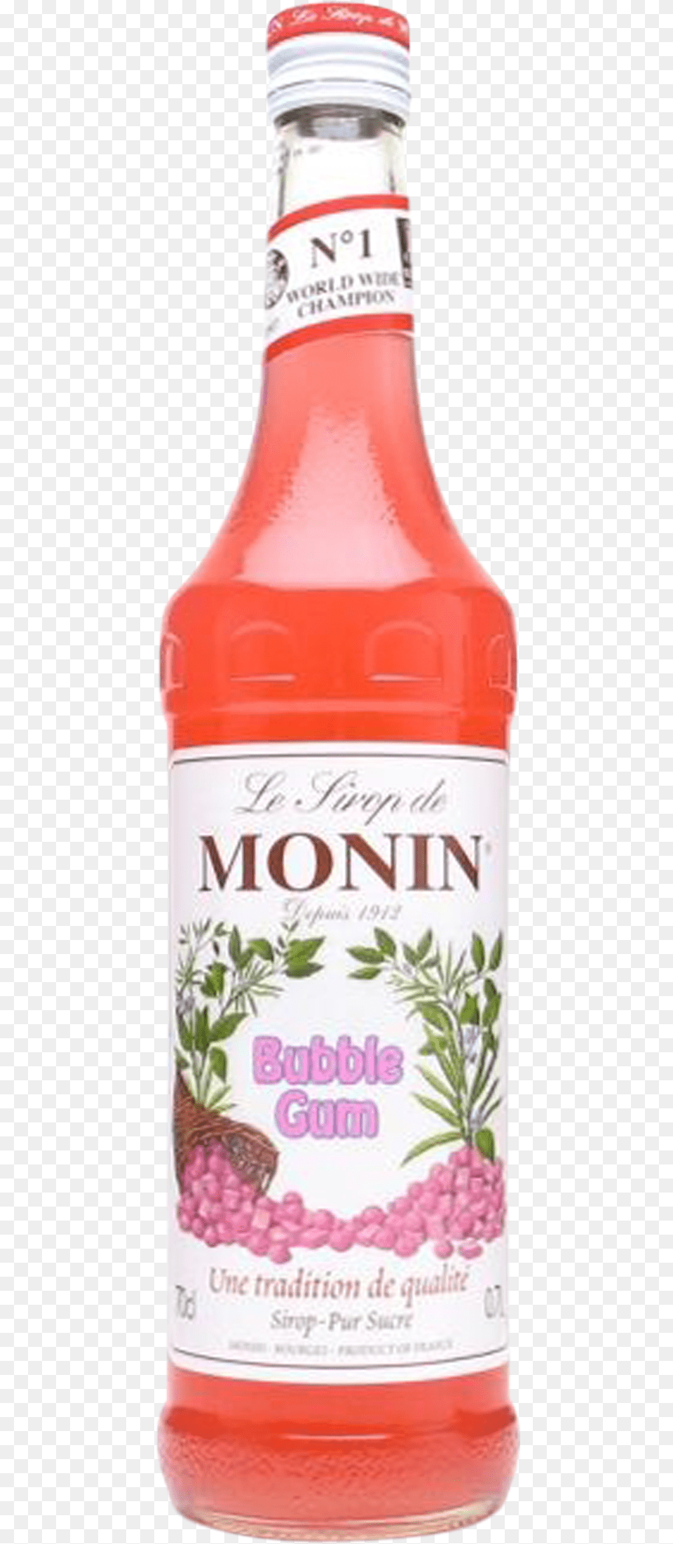 Monin Bubblegum Syrup, Food, Ketchup, Seasoning Free Png Download