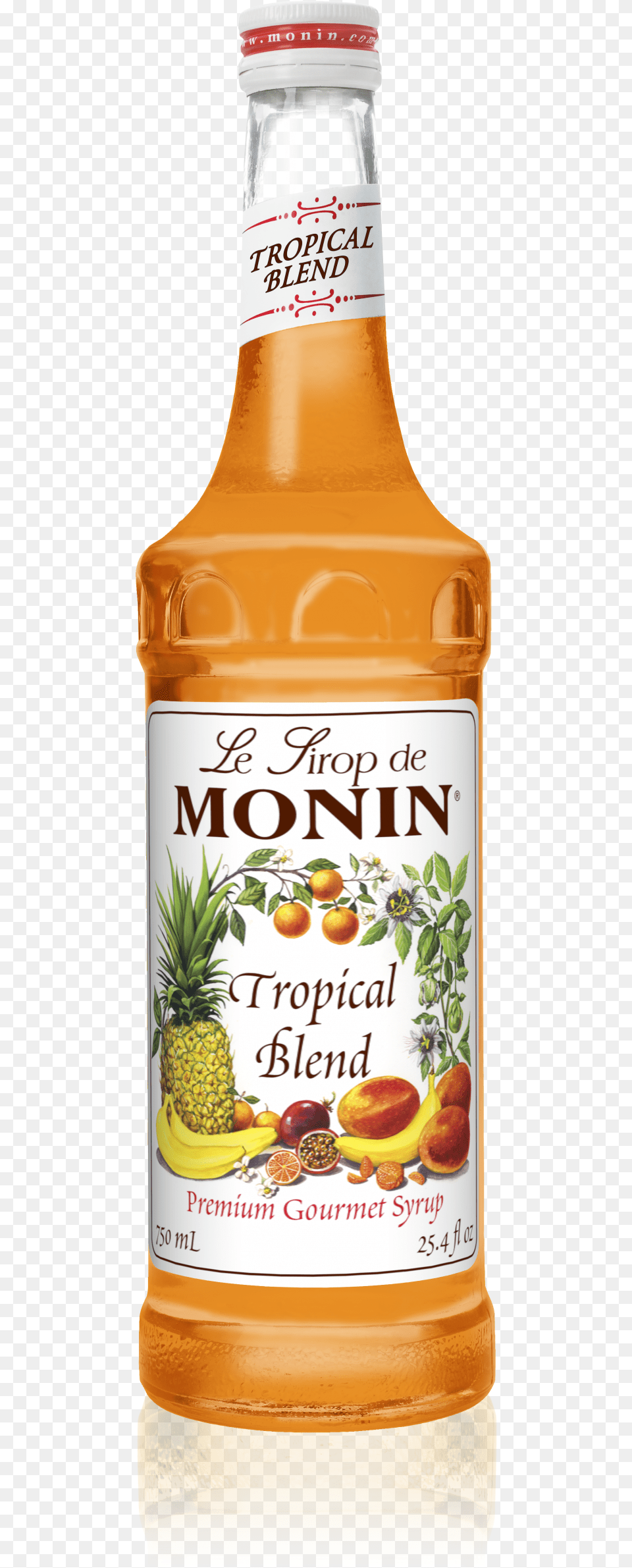 Monin Tropical Island Blend Syrup 700ml Maple Syrup Monin, Food, Fruit, Plant, Produce Free Png Download