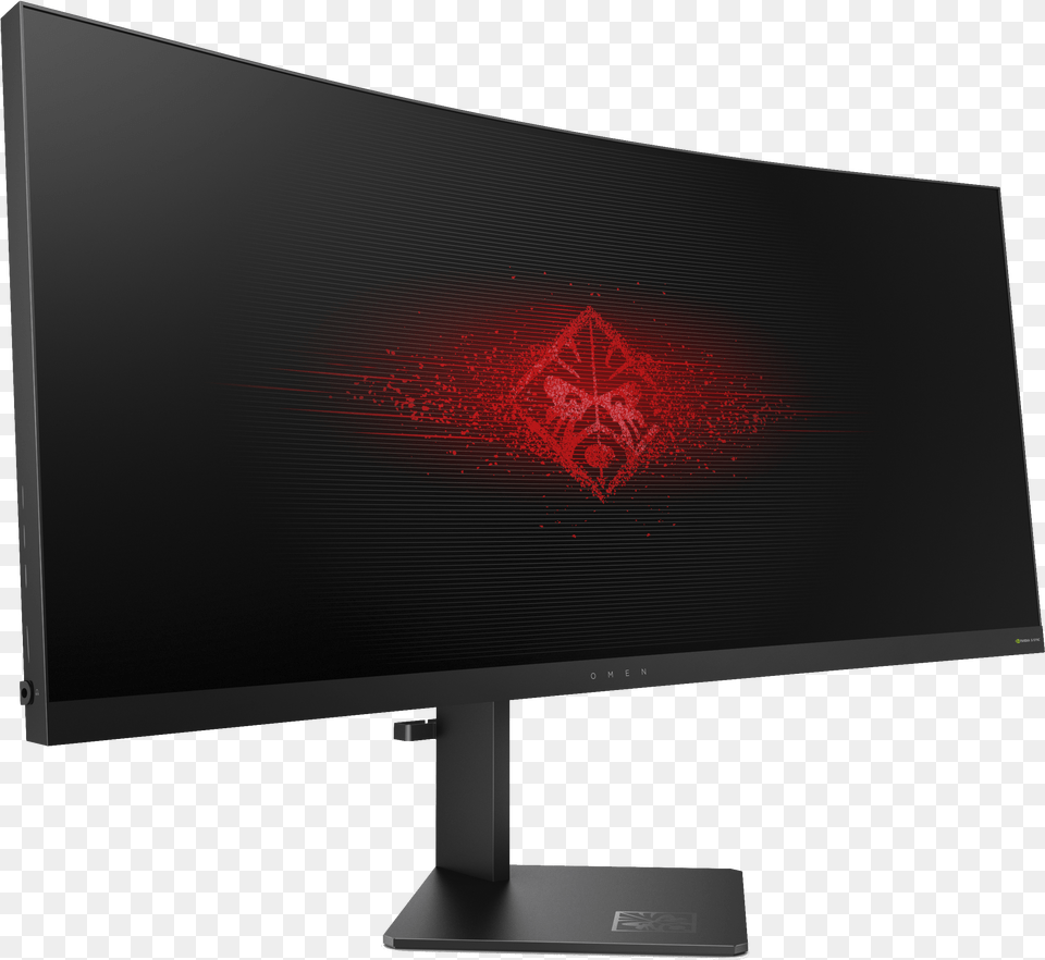 Monitor Background Omen X Monitor, Computer Hardware, Electronics, Hardware, Screen Free Png Download