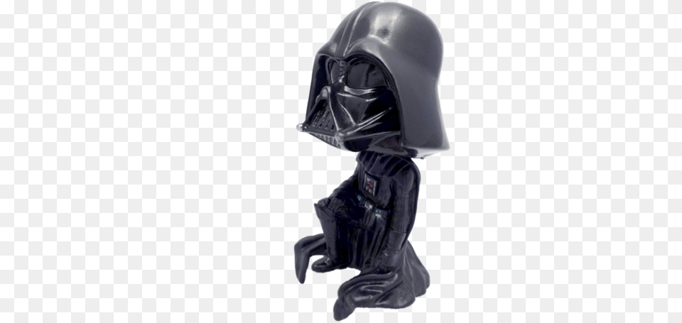 Monitor Bobblehead Darth Cubicle Life Anakin Skywalker, Helmet, Clothing, Coat, Person Free Png Download