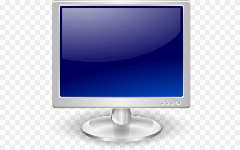 Monitor Clip Art At Clker Lcd Monitor Clipart, Computer Hardware, Electronics, Hardware, Screen Free Png