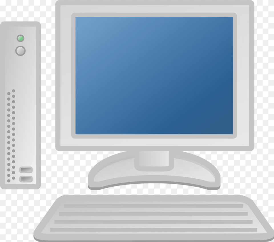 Monitor Clipart, Computer, Desktop, Electronics, Pc Free Png