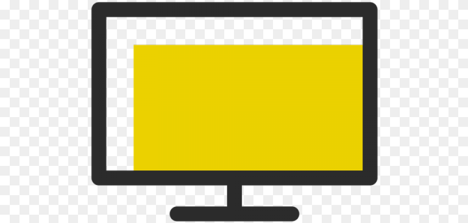 Monitor Clipart Silhouette Computer Led Backlit Lcd Display, Computer Hardware, Electronics, Hardware, Screen Png