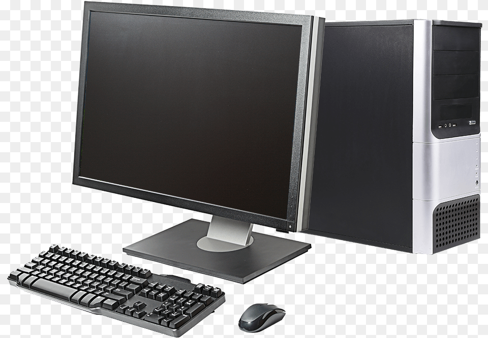 Monitor Keyboard Mouse, Computer, Pc, Hardware, Electronics Png Image