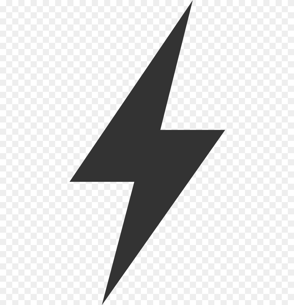 Monitor Temperature And Environment Conditions Lightning Icon Transparent Background, Star Symbol, Symbol Free Png Download