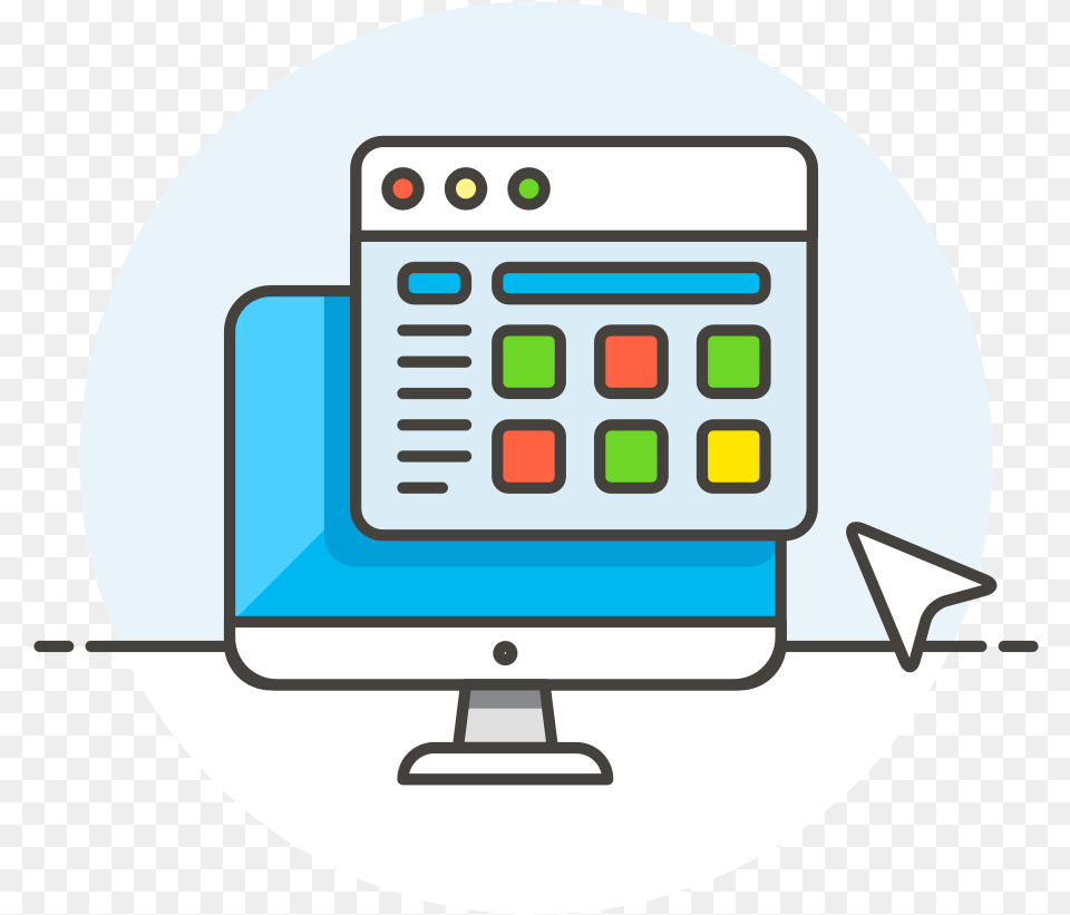 Monitor Window Icon Salesforce Development Icon, Electronics, Architecture, Building, Hospital Png