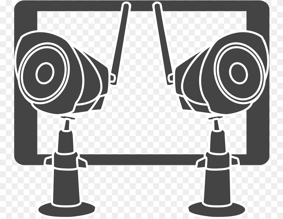 Monitoring Cameras Icon, Lighting, Gas Pump, Machine, Pump Free Transparent Png