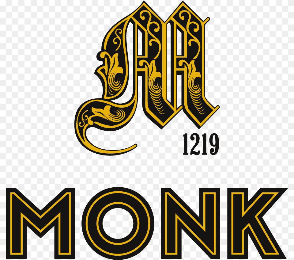 Monk Bar Logo Graphic Design, Text, Dynamite, Weapon Png