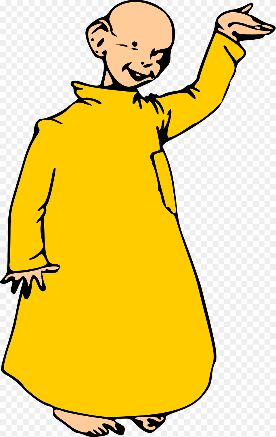 Monk Clipart, Clothing, Coat, Adult, Sleeve Free Transparent Png
