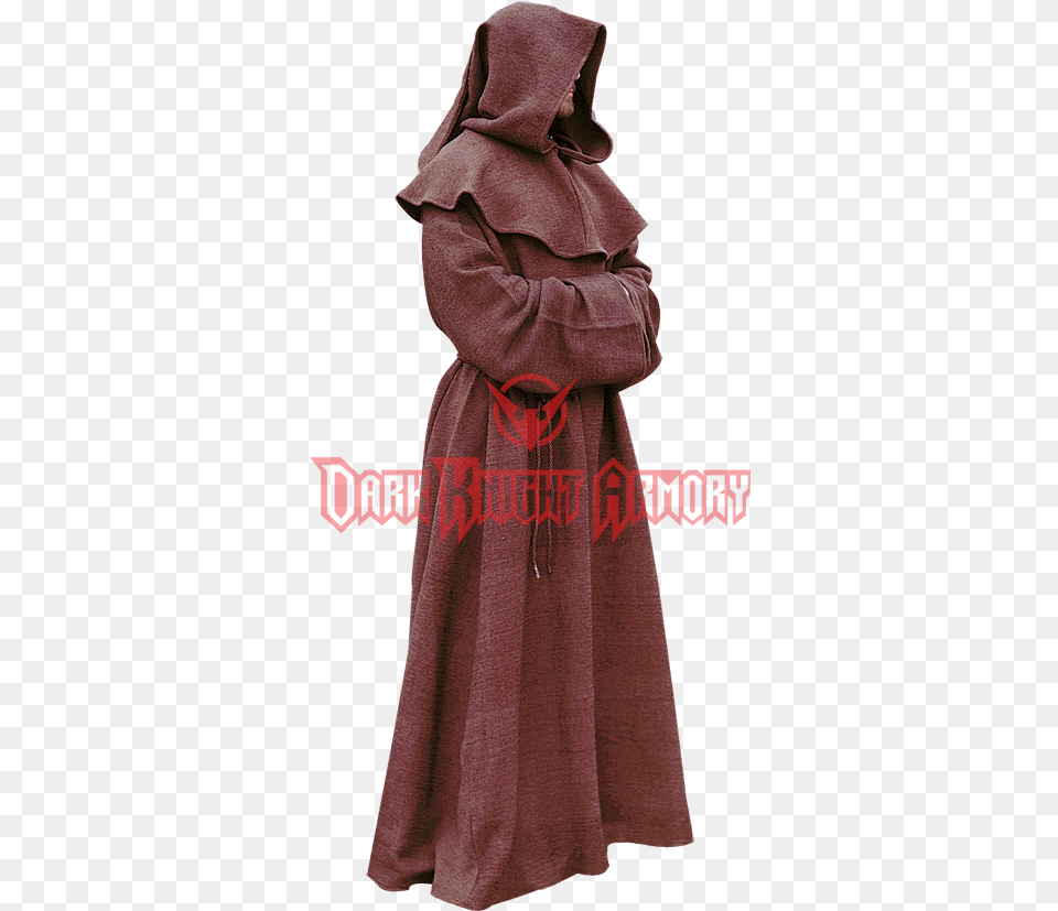 Monk In Hood, Fashion, Clothing, Coat, Cloak Free Png Download