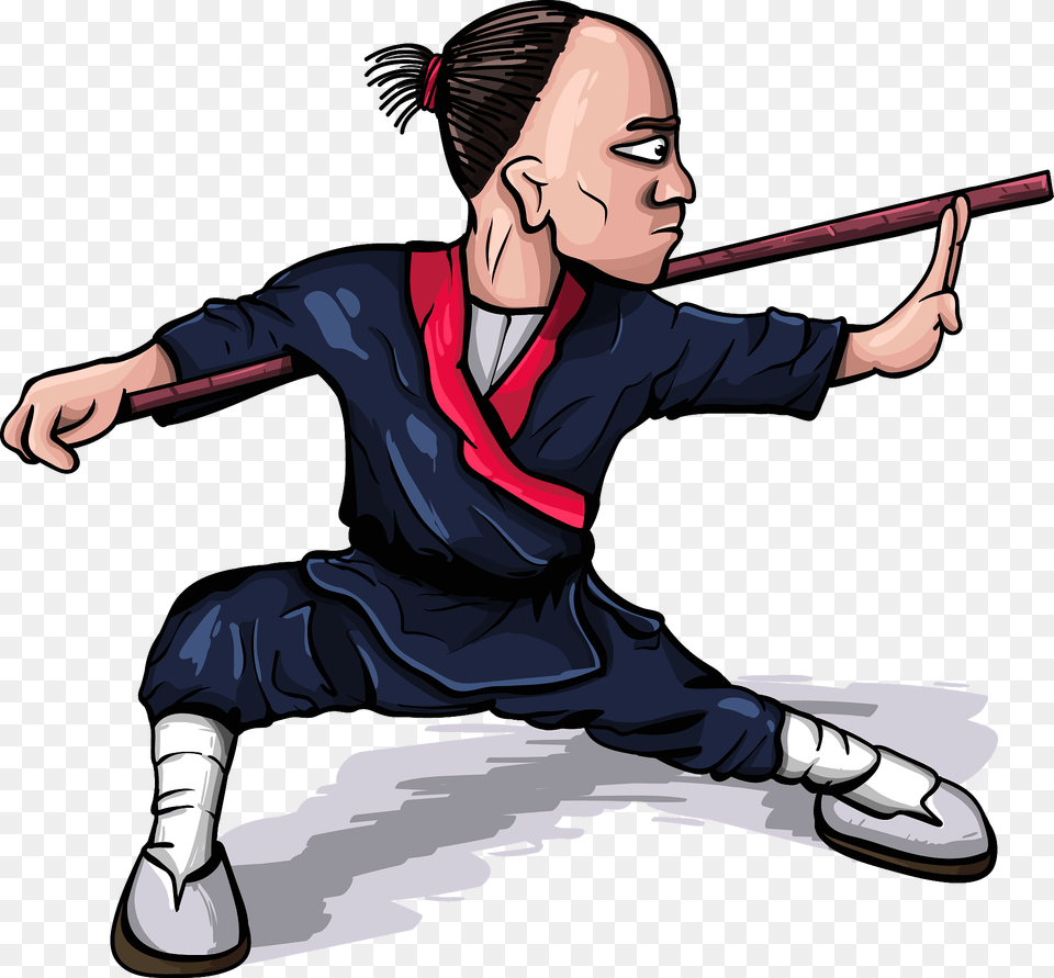 Monk Warrior Clipart, Martial Arts, Person, Sport Free Png