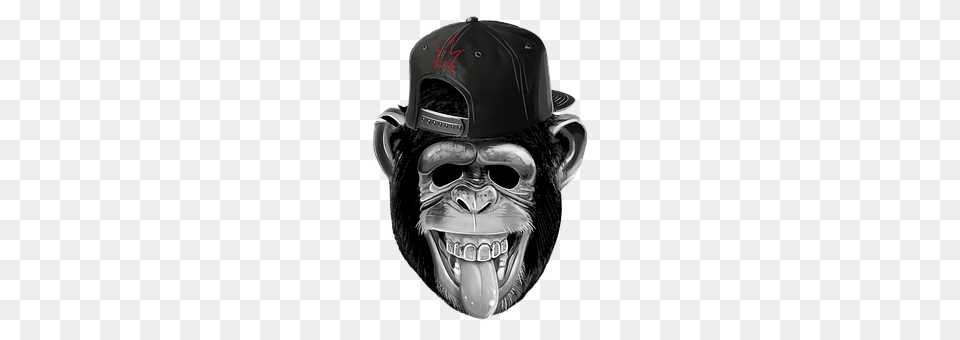 Monkey Helmet, Mask, Baseball Cap, Cap Free Png Download