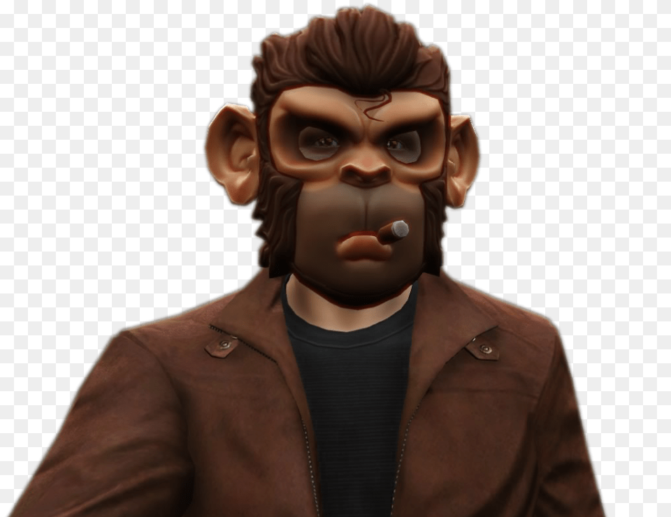 Monkey, Adult, Person, Man, Male Free Transparent Png