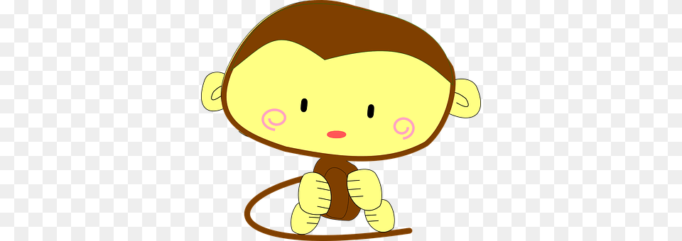 Monkey Plush, Toy, Disk Png