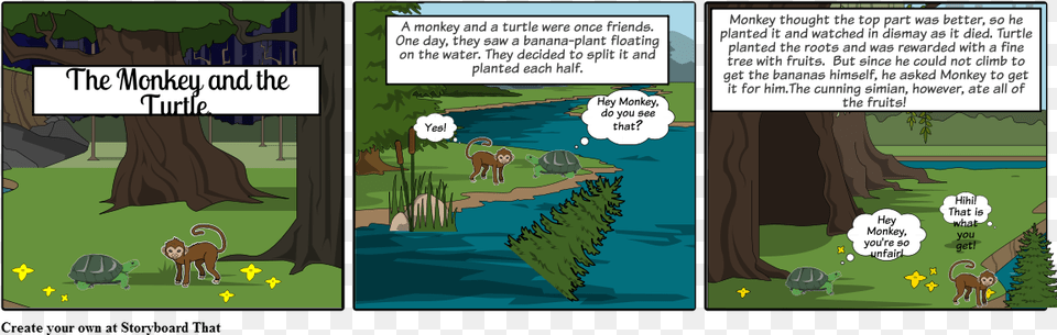 Monkey And The Turtle Story Summary, Book, Publication, Plant, Vegetation Free Transparent Png
