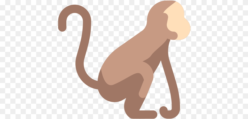 Monkey Animals Icons Animal Figure, Wildlife, Baboon, Mammal, Person Png Image