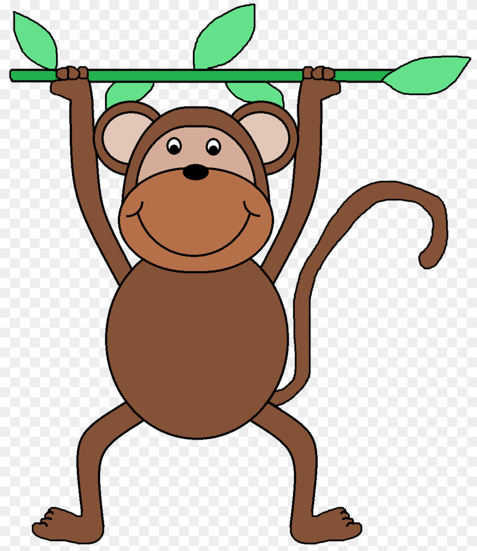 Monkey Border Cliparts, Animal, Baby, Person, Cartoon Png Image