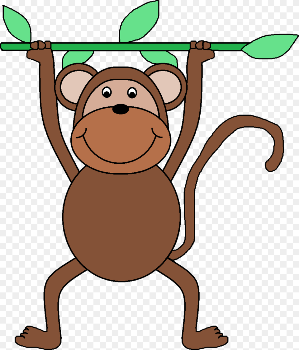 Monkey Clip Art For Teachers Free Clipart Monkey Clip Art, Cartoon, Animal, Nature, Outdoors Png Image