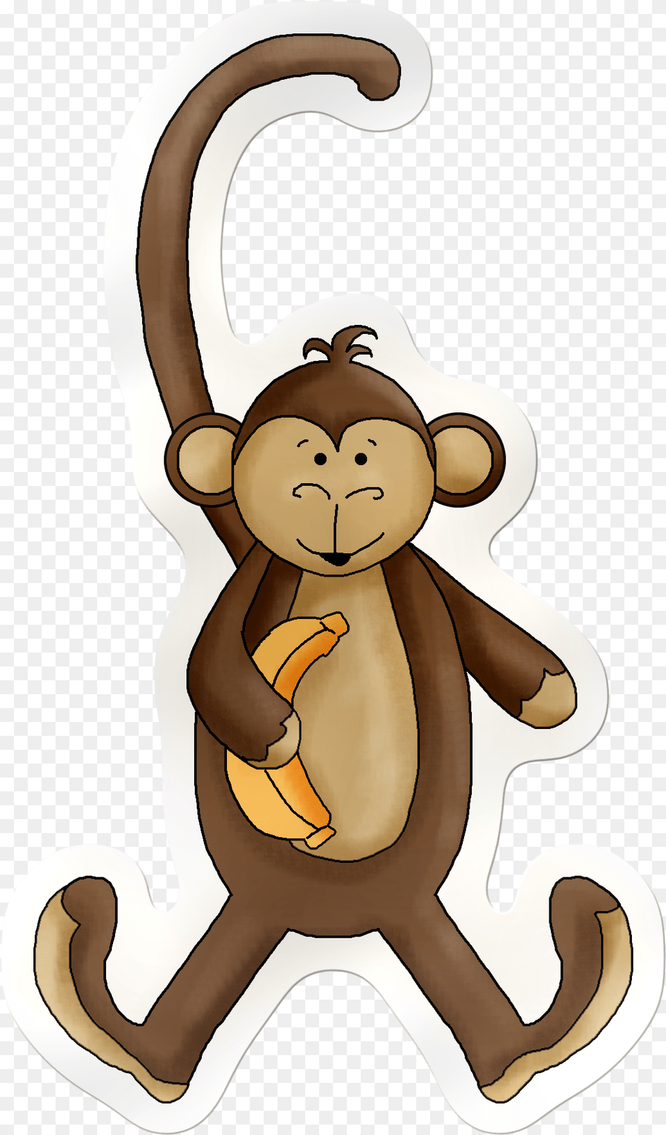 Monkey Clip Art Monkey Monkey Illustration Safari Clipart Jungle Animals Monkeys, Face, Head, Person, Baby Free Png Download