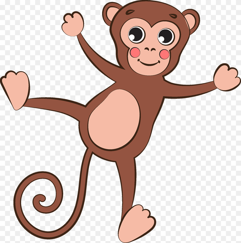 Monkey Clipart, Animal, Kangaroo, Mammal, Cartoon Free Png