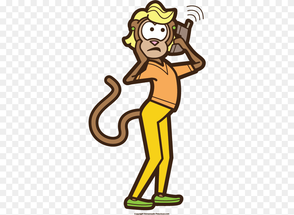 Monkey Clipart, Person, Face, Head, Cartoon Free Transparent Png