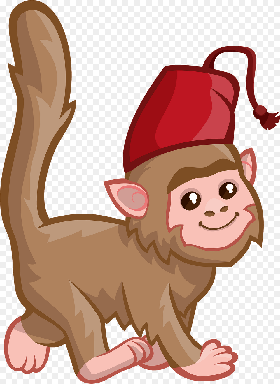 Monkey Clipart, Face, Head, Person, Baby Png