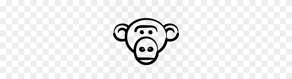 Monkey Clipart, Machine, Wheel, Animal, Mammal Png Image