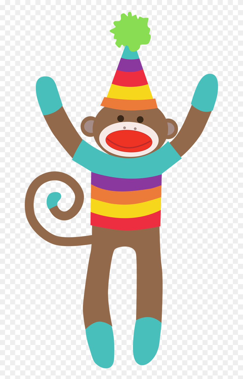 Monkey Clipart, Toy, Pinata Png Image
