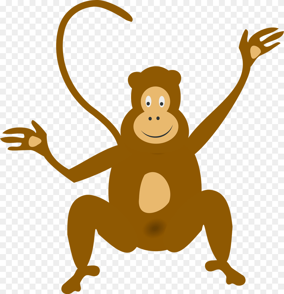 Monkey Clipart, Animal, Mammal, Wildlife, Bear Free Png Download