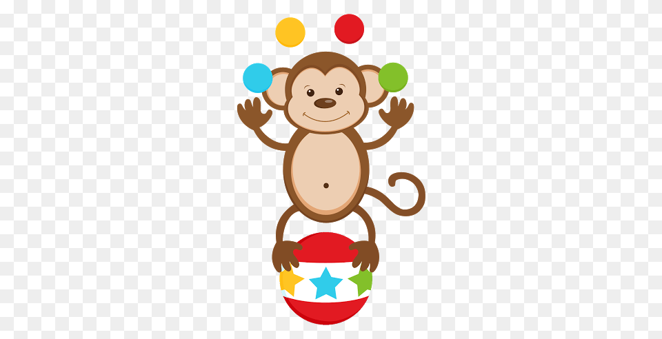 Monkey Clipart Carnival, Juggling, Person, Baby, Face Free Png