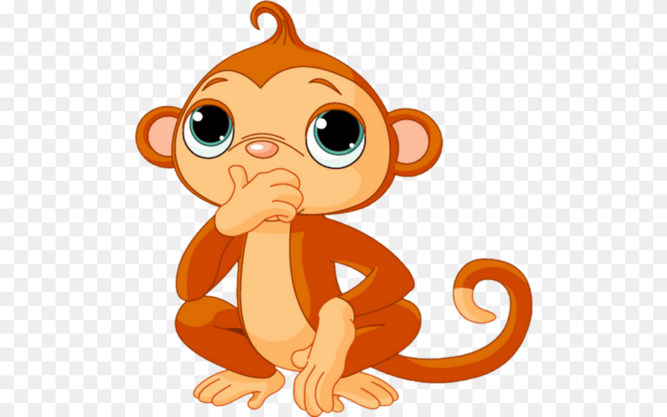 Monkey Clipart Baby, Person, Face, Head Free Transparent Png